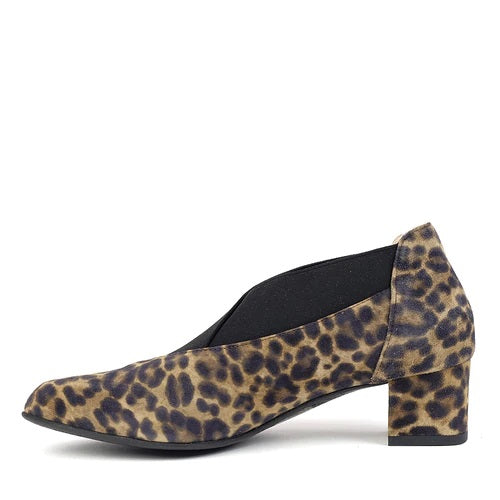 Beautifeel Women's Gia Bootie Leopard Print Suede