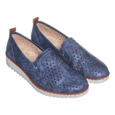 Ara Women's Pacha Loafer Flat Denim