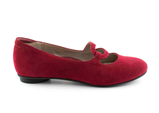 Beautifeel Women's Aline Cabernet Suede