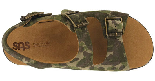 SAS Men's Bravo Ankle Strap Sandals Camo