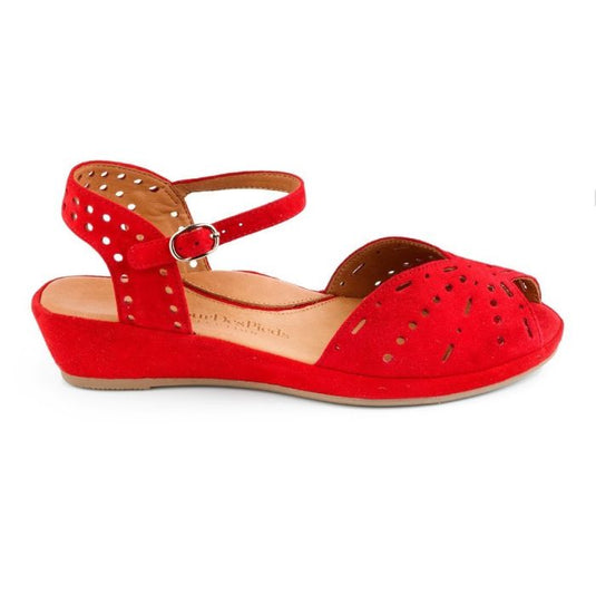 L'Amour Des Pieds Women's Brenn Sandals Red