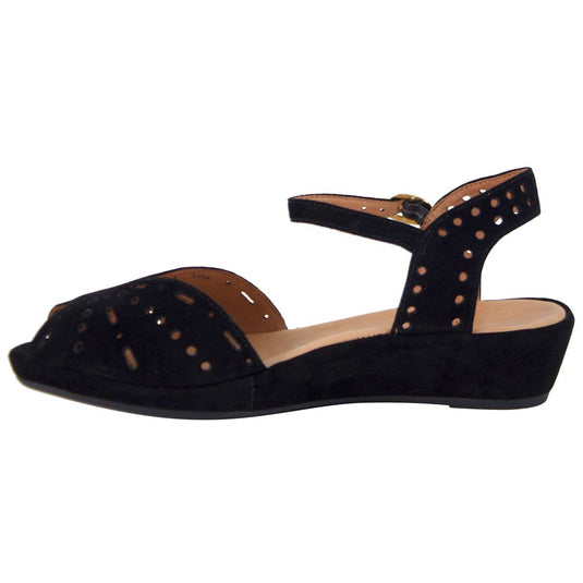 L'Amour Des Pieds Women's Brenn Sandals Black Suede