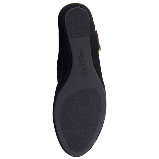 L'Amour Des Pieds Women's Brenn Sandals Black Suede