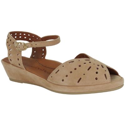 L'Amour Des Pieds Women's Brenn Sandals Cognac Suede