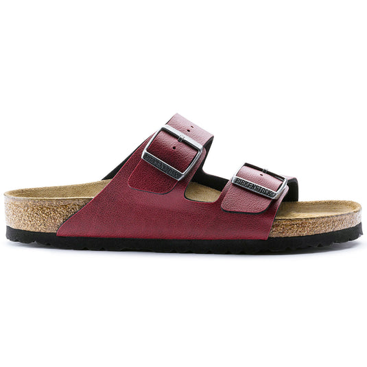 Birkenstock Sandals Arizona Pull Up Bordeaux