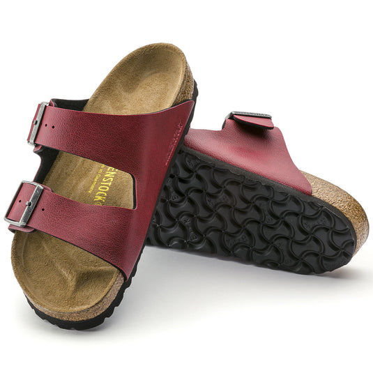 Birkenstock Sandals Arizona Pull Up Bordeaux