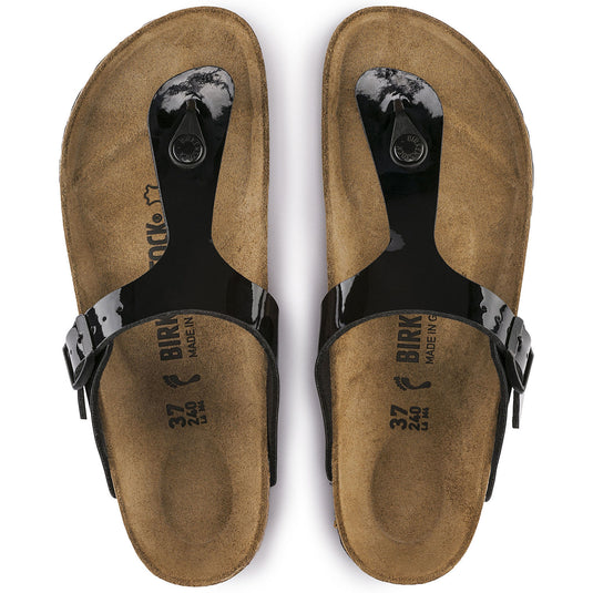 Birkenstock Sandals Gizeh Black Patent