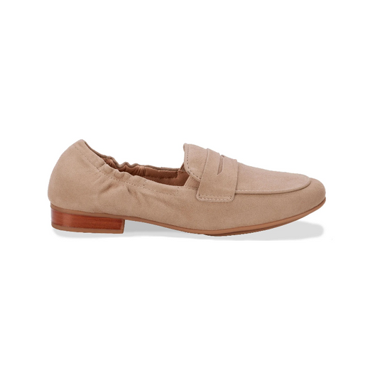 Ros Hommerson Women's Trish Lofer Light Taupe Kid Suede