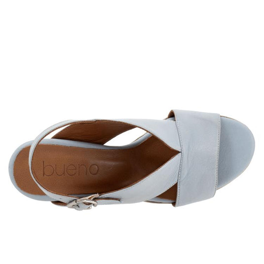 Bueno Women's Candy Sling-Back Sandals Powder Blue