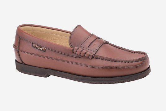 Mephisto Men's Cap Vert Slip-on Rust