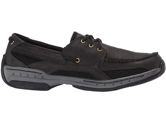 Dunham Men's Captain Boat Shoe Black