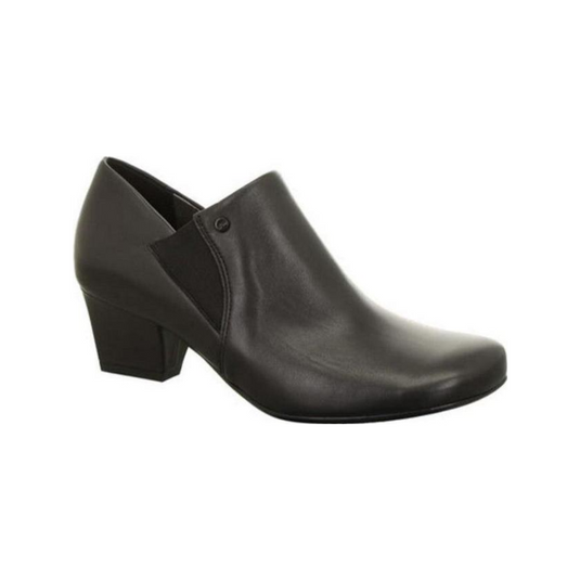 Ara Women's Slip-on Ankle Boots Obrien Black Leather