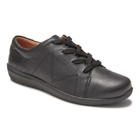 Vionic Women's Magnolia Lindsey Lace Up Black Leather