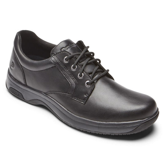 Dunham Men's 8000 Service Plain Toe Oxford Black