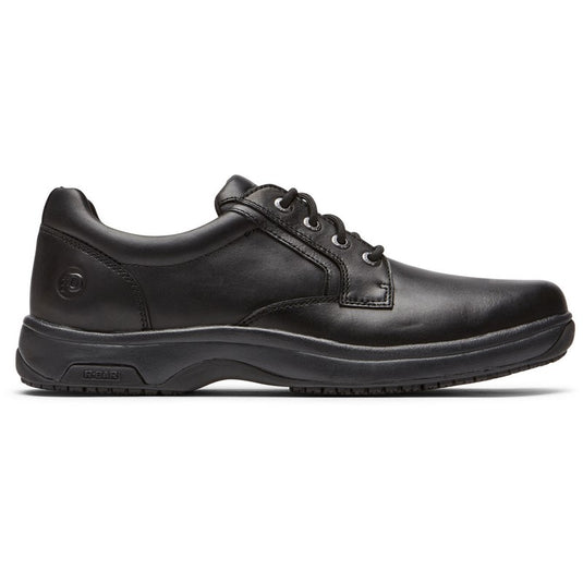 Dunham Men's 8000 Service Plain Toe Oxford Black