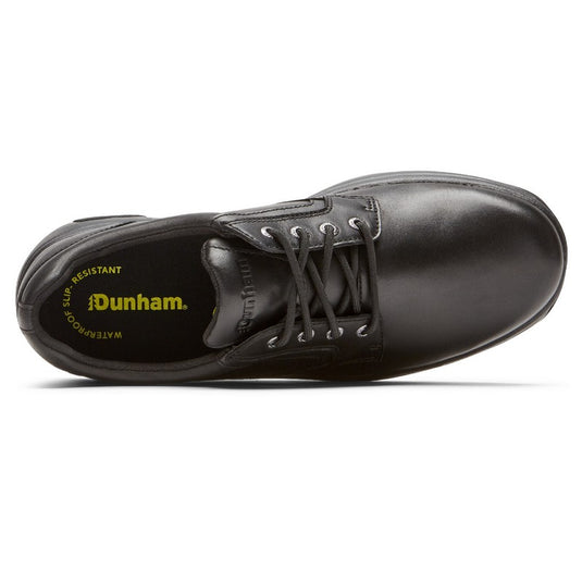 Dunham Men's 8000 Service Plain Toe Oxford Black