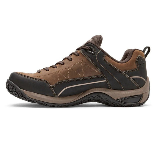 Dunham Men's Cloud Plus Waterproof Lace-Up Trekker Brown