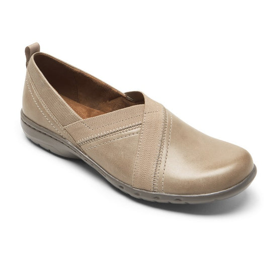 Rockport Women's Cobb Hill Penfield Slip-On Stone