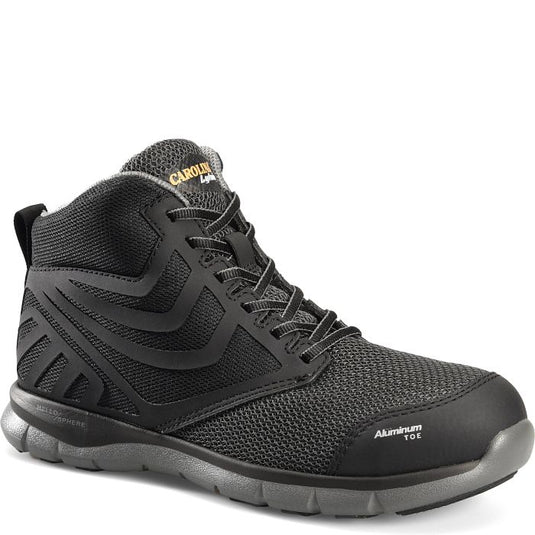 Carolina Men's Lightweight Athletic Aluminum Toe Work Shoes Black