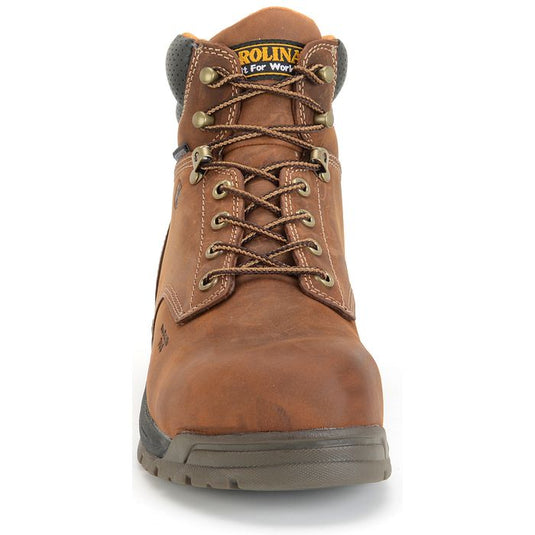 Carolina Men's Bruno Lo 6" Composite Toe Waterproof Work Boot Brown