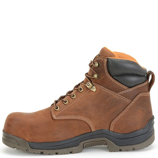 Carolina Men's Bruno Lo 6" Soft Toe Waterproof Work Boot Brown