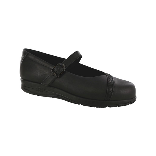 SAS Women's Clare Non-Slip Loafer Black/Black Web