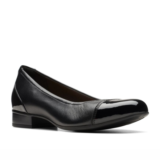 Clarks Women's Juliet Step Black Leather