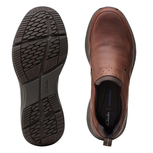 Clarks Men's Wave 2.0 Edge BrownLeather