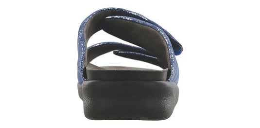 SAS Women's Cozy Slide Sandals Silver Blue