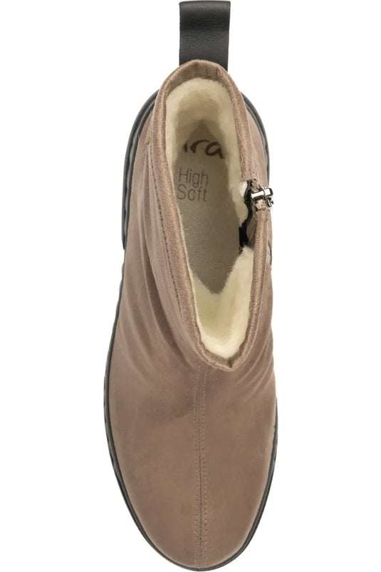 Ara Women's Montvale Waterproof Boot Beige