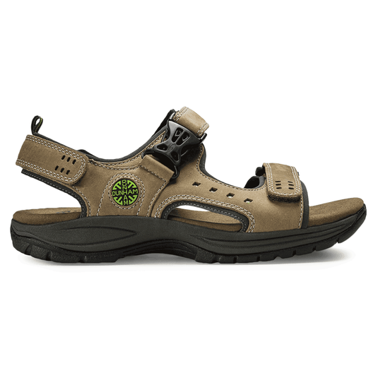 Dunham Men's Nolan Adjustable Sandals Tan