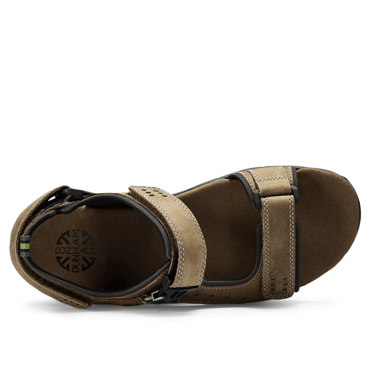 Dunham Men's Nolan Adjustable Sandals Tan