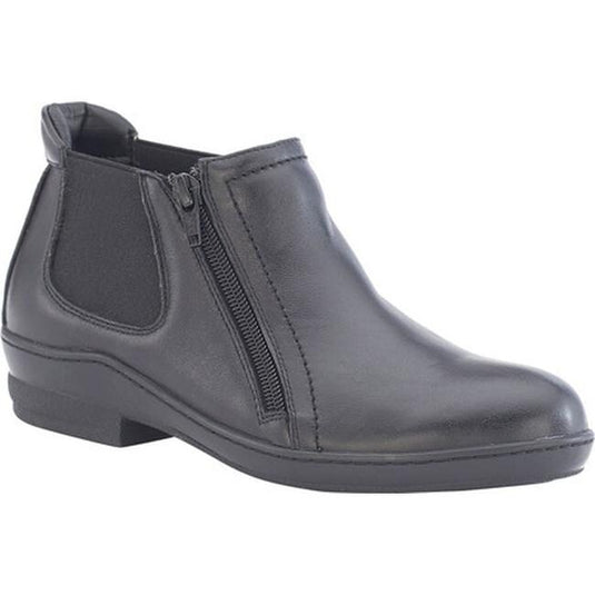 David Tate Women's Bristol Bootie Black Leather