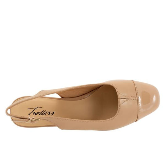 Trotters Women's Dea Slingback Sandals Nude