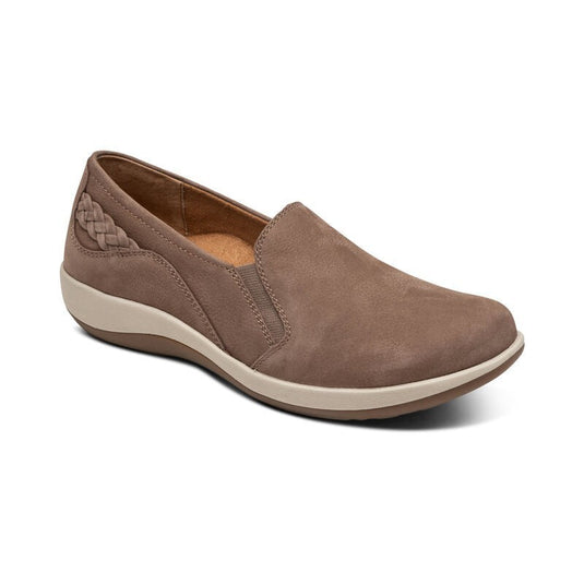 Aetrex Women's Trisha Slip-On Taupe