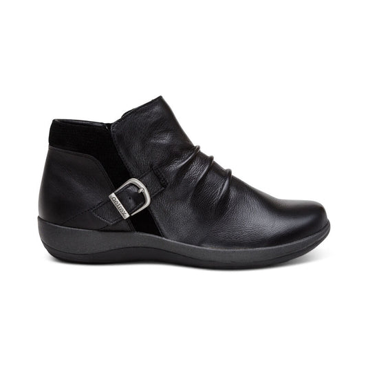 Aetrex Women's Luna Ankle Boot Black