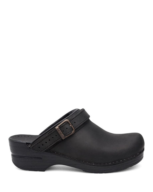 Dansko Ingrid Clogs Black Oiled