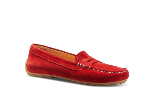 Samuel Hubbard Women's Free Spirit for her Red Flag Suede