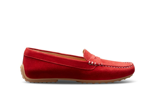 Samuel Hubbard Women's Free Spirit for her Red Flag Suede