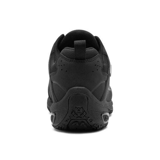 Dunham Men's Cloud Plus Waterproof Lace-Up Trekker Black Leather