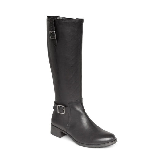 Aetrex Women's Vera Tall Riding Boots Black