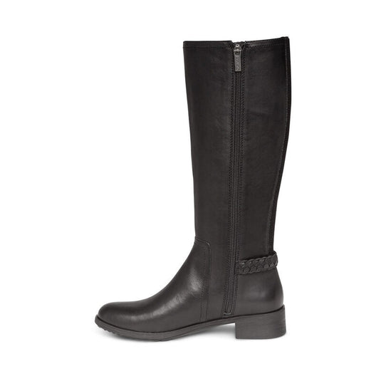 Aetrex Women's Vera Tall Riding Boots Black