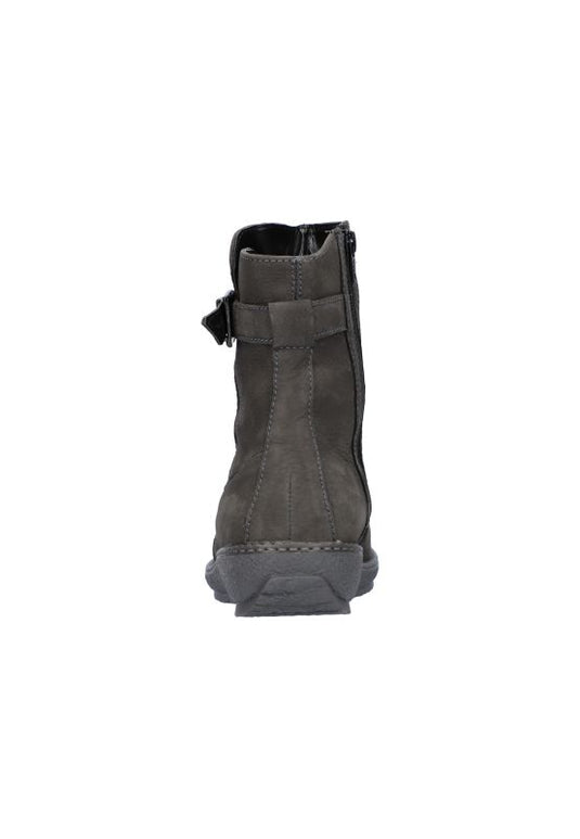 Waldlaufer Women's Hoja Ankle boot Carbon