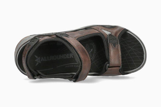 Mephisto Allrounder Men's Honduras Sandal Dark Brown