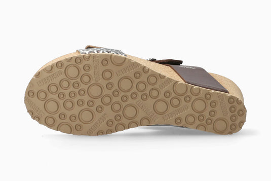 Mephisto Women's Lissandra Wedge Sandals Chestnut Pantheria