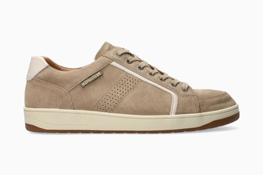 Mephisto Men's Harrison Lace Sneakers Taupe