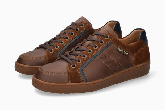 Mephisto Men's Harrison Lace Sneakers Tobacco