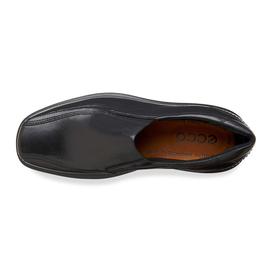 Ecco Men's Helsinki Bike Toe Slip-on Dress Shoe Black