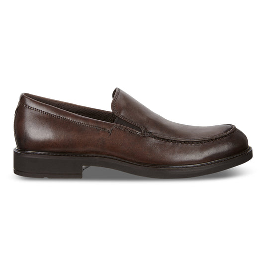 Ecco Men's Vitrus III Apron Toe Slip-on Dress Shoe Cocoa Brown