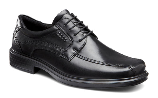 Ecco Men's Helsinki Bike Toe Lace Dress Shoe Black